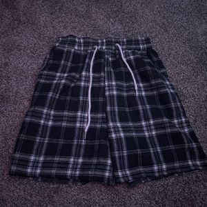 Plaid Shorts